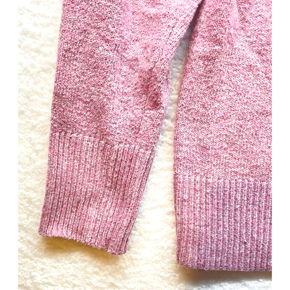 Ellen Tracy Sweater Womens Medium Pink Non Itch Pullover Knit Mulberry WEDIRU - Picture 5 of 11